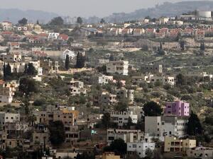 A Palestinian village in the hills near Nablus, the city known to some as Palestine's "Little Damascus."  (AFP/Jaafar Ashtiyeh)