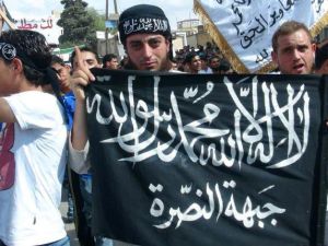 جبهة النصرة الاسلامية التي تقاتل ضد النظام السوري