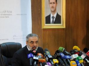  وزير الإعلام السوري عمران الزعبي