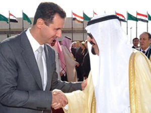Assad and the Saudi king