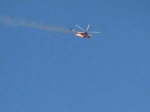 Copter crashed