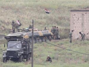 قوة سورية بالقرب من الحدود اللبنانية/ارشيف