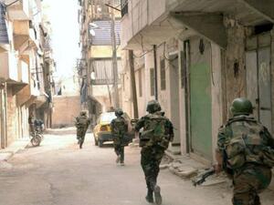 Syrian troops