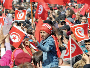 Where does the LGBTQ movement fit in in post-revolution Tunisia? (AFP/File)