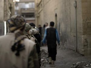 مقاتلون من المعارضة في دير الزور/أ.ف.ب