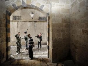 مقاتلون من المعارضة في حلب/أ.ف.ب