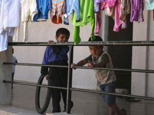 عائلة سورية لاجئة في البقاع اللبناني/أرشيف