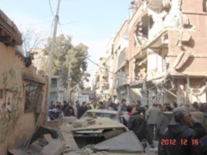 الميغ الحربية ابادت عشرات الضحايا في مخيم اللاجئين 