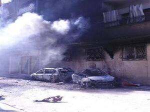 قصف في اليرموك/ارشيف