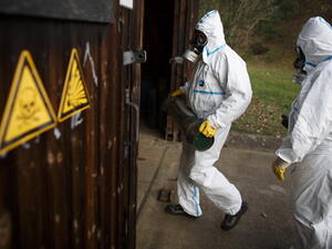 OPCW, the watchdog overseeing the destruction of Syria's chemical arsenal. [Getty Images]