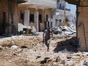 مقاتل من المعارضة في درعا جنوبي سوريا/أ.ف.ب