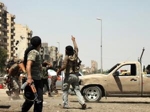 مقاتلون من المعارضة في دير الزور/أ.ف.ب