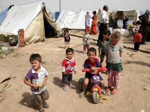 مخيم للاجئيين السوريين الاكراد في دهوك العراق/أ.ف.ب