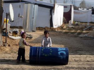 اطفال سوريون لاجئون في لبنان/أ.ف.ب