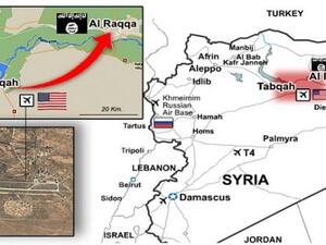 الجهود الأمريكية لإقامة سلسلة من القواعد الجوية شمالي سوريا، بلغت ذروة جديدة.