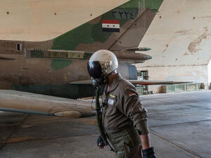 طائرة "سو-22" تابعة لسلاح الجو السوري