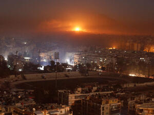 قصف على مواقع للمسلحين في ريف حلب