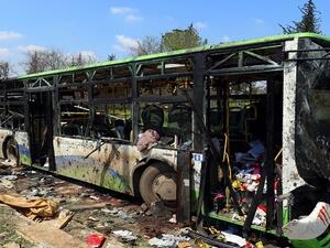 عدد الأطفال الذين ذهبوا ضحية لتفجير قافلة "الراشدين" بلغ 116 طفلا