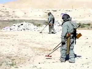 إزالة ألغام في سوريا