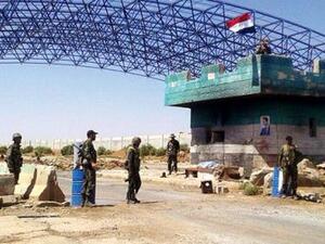 معبر ناصيب الحدودي السوري مع الاردن