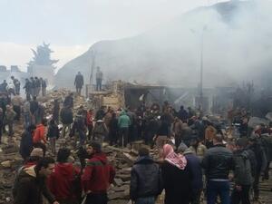 تفجير في مدينة اعزاز السورية/ أرشيفية