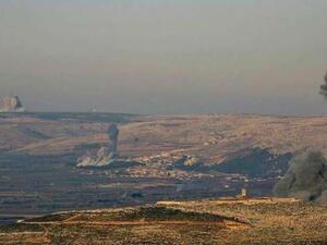 من القصف التركي على منطقة عفرين/ ارشيفية