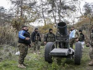 مقاتلون من الفصائل الاسلامية المتشددة