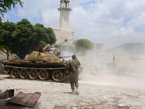 من المعارك في حي جوبر الدمشقي/ أرشيفية