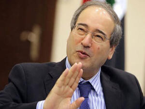 نائب وزير الخارجية السوري فيصل المقداد