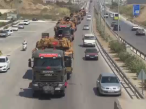  رتل عسكري تركي/ أرشيفية