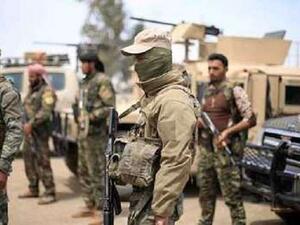 مقاتلون من قوات سوريا الديمقراطية