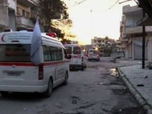 نحو ألفين و500 شخص لا يزالون محاصرين في مدينة حمص