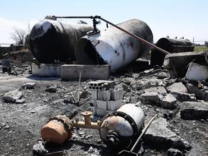 قاعدة الشعيرات الجوية السورية التي تعرضت لهجوم صاروخ أمريكي