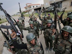 عناصر من الجيش السوري