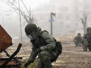 خبراء روس متخصصون في إزالة الألغام والمتفجرات / ارشيفية