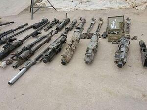 الجيش السوري يعثر على كميات كبيرة من الاسلحة في دير الزور