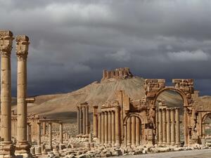 The 2,000-year-old city of Palmyra has been listed as a World Heritage site. (AFP)