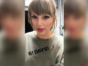 On Wednesday Taylor revealed a new toy she is going to be deploying at her upcoming tour: the rocket sled. (Source: Taylor Swift - Instagram)