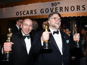 'The Shape of Water' was the big winner at this year's Academy Awards, taking home four prizes (Source: KEVORK DJANSEZIAN - GETTY IMAGES NORTH AMERICA - AFP)