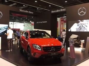 The latest Mercedes-Benz GLA 250 4MATIC.