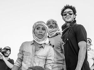 The trio are currently in Dubai (Source: willsmith/Instagram )