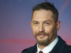 Hardy stars in 'Venom' as reporter Eddie Brock (Source: NIKLAS HALLE'N - AFP)