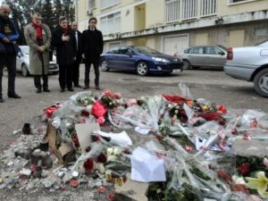 ورود في مكان اغتيال بلعيد/أ.ف.ب