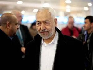 راشد الغنوشي رئيس حركة النهضة الاسلامية التونسية