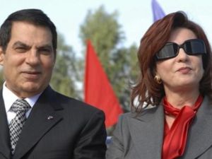 الرئيس المخلوع وزوجته