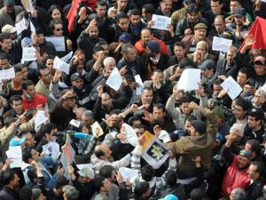 Tunisian protest