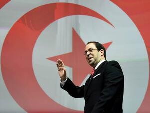 Tunisia’s Prime Minister Youssef Chahed. (AFP)