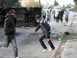 أ.ف.ب/من مواجهات سليانة