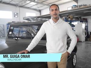 Tunisian Omar Guiga, who designed and manufactured 'Wallyscar', was one of the winners of an innovation contest organised by the International Monetary Fund (IMF). (YouTube)