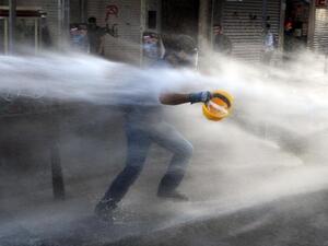 Demonstrators have clashed with police in Turkey, where protests have been reignited (Photo credit: AFP)